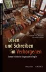 „Lesen und Schreiben im Verborgenen“ von Jonas Fränkel. Bibliothek mit alten Büchern, Koffern und Schriftstücken.