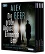 Alex Beer: Die große August Emmerich Box - Der zweite Reiter - Die rote Frau - Der dunkle Bote - Das schwarze Band - Der letze Tod, MP3,MP3,MP3,MP3,MP3