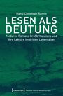 Hans-Christoph Ramm: Lesen als Deutung, Buch