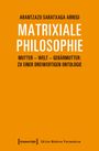 Arantzazu Saratxaga Arregi: Matrixiale Philosophie, Buch