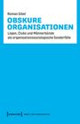 Roman Gibel: Obskure Organisationen, Buch