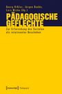 Buchcover: "PÄDAGOGISCHE GEFLECHTE" von Georg Rißler und anderen. Gelb-schwarze Gestaltung, Verlag "transcript".