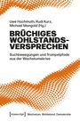 „Brüchiges Wohlstandsversprechen: Suchbewegungen und Trampelpfade aus der Wachstumskrise.“ Muster aus orangefarbenen Punkten.