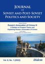 : Journal of Soviet and Post-Soviet Politics and Society, Buch