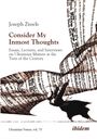 Joseph Zissels: Consider My Inmost Thoughts, Buch