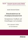 Jannik Schwebel-Schmitt: Demokratielernen im Fremdsprachenunterricht: Kompetenzen, Feedback und Einstellungen von Lernenden, Buch