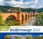 Ackermann Kunstverlag: Deutschlands schönste Radfernwege Kalender 2025, KAL