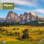 Ackermann Kunstverlag: Alpen Kalender 2025 - 30x30, KAL