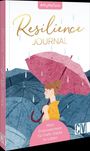 #MyMeTime, Resilience JOURNAL, Mein Empowerment für mehr Stärke im Leben. Illustration: Frau mit Regenschirm im Regen.
