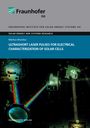 Markus Mundus: Ultrashort Laser Pulses for Electrical Characterization of Solar Cells, Buch