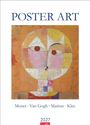 Poster Art Kalender 2027 - Monet Van Gogh Matisse Klee, KAL