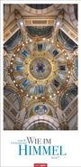 "Wie im Himmel 2027" steht unter einer reich verzierten, goldenen Kuppel mit Engelsdarstellungen und kunstvollen Mosaiken.