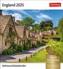 : England Sehnsuchtskalender 2025 - Wochenkalender mit 53 Postkarten, KAL
