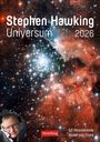 Stephen Hawking: Stephen Hawking - Universum Wochenplaner 2026 - 53 faszinierende Bilder und Zitate, KAL