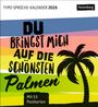 : Typo-Sprüche-Kalender Postkartenkalender 2026 - Mit 53 Postkarten, KAL