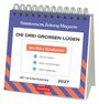 Die drei großen Lügen Premium-Postkartenkalender 2027 - 53 Postkarten mit amüsanten Alltagslügen, KAL