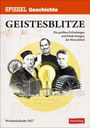 "SPIEGEL Geschichte GEISTESBLITZE Die größten Erfindungen und Entdeckungen der Menschheit. Wochenkalender 2027 Harenberg."