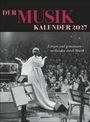 "Der Musik Kalender 2027. Einsam und gemeinsam – verbunden durch Musik." Dirigentin vor applaudierendem Publikum.