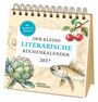 Der kleine literarische Küchenkalender Premium-Postkartenkalender 2027 - Mit Texten und Rezepten, KAL