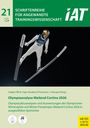 Schriftenreihe für angewandte Trainingswissenschaft. Olympiaanalyse Mailand Cortina 2026. Skispringer in der Luft.