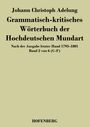 Johann Christoph Adelung: Grammatisch-kritisches Wörterbuch der Hochdeutschen Mundart, Buch