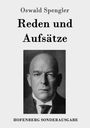 Oswald Spengler: Reden und Aufsätze, Buch