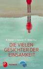 Titel: "DIE VIELEN GESICHTER DER EINSAMKEIT". Eine Person steht vor Wasser mit Spiegelbild, darunter Logos von Patmos und igt.