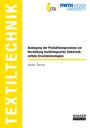 Vadim Tenner: Auslegung der Produktionsprozesse zur Herstellung textilintegrierter Elektronik mittels Drucktechnologien, Buch