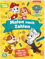 : PAW Patrol Kindergartenheft: Malen nach Zahlen, Buch