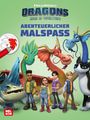 : Dragons - Die neun Welten: Abenteuerlicher Malspaß, Buch