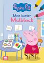 : Peppa Wutz Ausmalbilder: Mein bunter Malblock, Buch