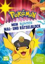 : Pokémon Mein bunter Mal- und Rätselblock, Buch