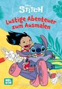 Disney Kreative Beschäftigung: Stitch: Lustige Abenteuer zum Ausmalen, Buch