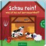 : Schau rein! Was ist los auf dem Bauernhof?, Buch