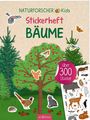 : Naturforscher-Kids - Stickerheft Bäume, Buch