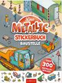 Das Metallic-Stickerbuch - Baustelle, Buch