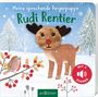 Meine sprechende Fingerpuppe: Rudi Rentier, Buch