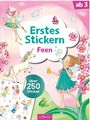 Erstes Stickern - Feen, Buch