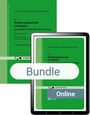 "Bundle" und "Online" sind auf einem überlappenden transparenten Banner zu sehen. Links eine Gegenüberstellung von Buchcover.