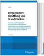 Titel: "Verkehrswertermittlung von Grundstücken". Untertitel über Werteermittlung. Blaue Buchgestaltung mit Reguvis-Logo.