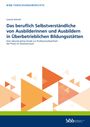 BIBB Forschungsberichte: Das beruflich Selbstverständliche von Ausbildern. Dreiecke in Orange und Beige. Logo des BIBB unten rechts.