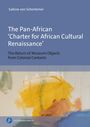 Sabine von Schorlemer: "The Pan-African 'Charter for African Cultural Renaissance’". Abstrakte Malerei in Gelb und Blau.