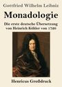 Gottfried Wilhelm Leibniz: Monadologie (Großdruck), Buch