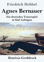 Friedrich Hebbel: Agnes Bernauer (Großdruck), Buch