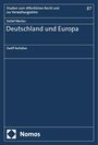 Detlef Merten: Deutschland und Europa, Buch
