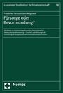 Friederike Heinzelmann-Brégeault: Fürsorge oder Bevormundung?, Buch