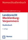 : Landesrecht Mecklenburg-Vorpommern, Buch