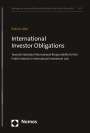 Patrick Abel: International Investor Obligations, Buch