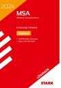 : STARK Lösungen zu Original-Prüfungen und Training MSA 2024 - Englisch - Schleswig-Holstein, Buch