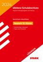 : STARK Lösungen zu Original-Prüfungen und Training - Mittlerer Schulabschluss 2024 - Deutsch - NRW, Buch